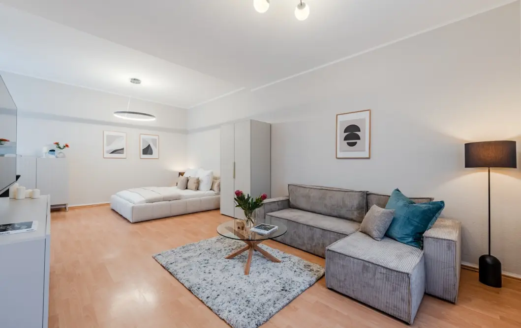 Open living Area with Modern Fixtures-17