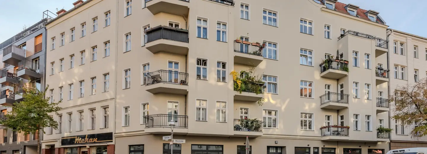 Modernisierte Fassade
