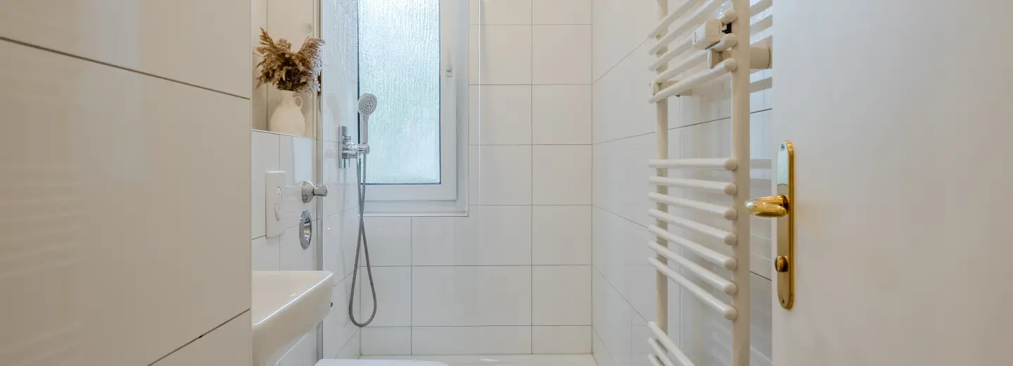 Tageslichtbad mit Regendusche