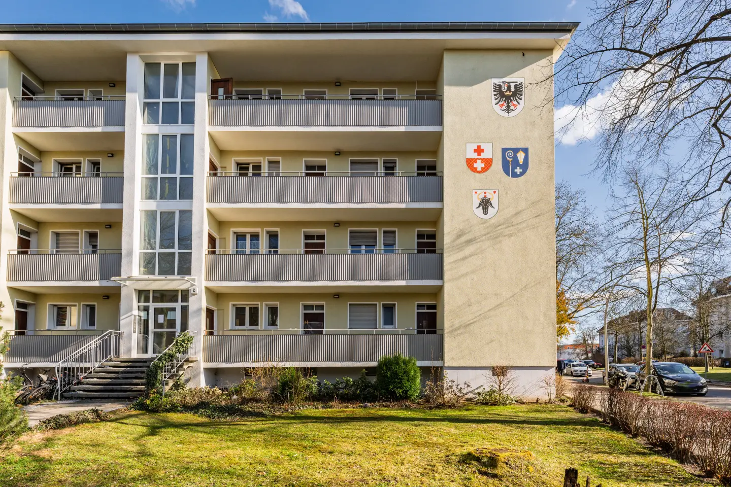 Vitalquartier Außenansicht Fassade