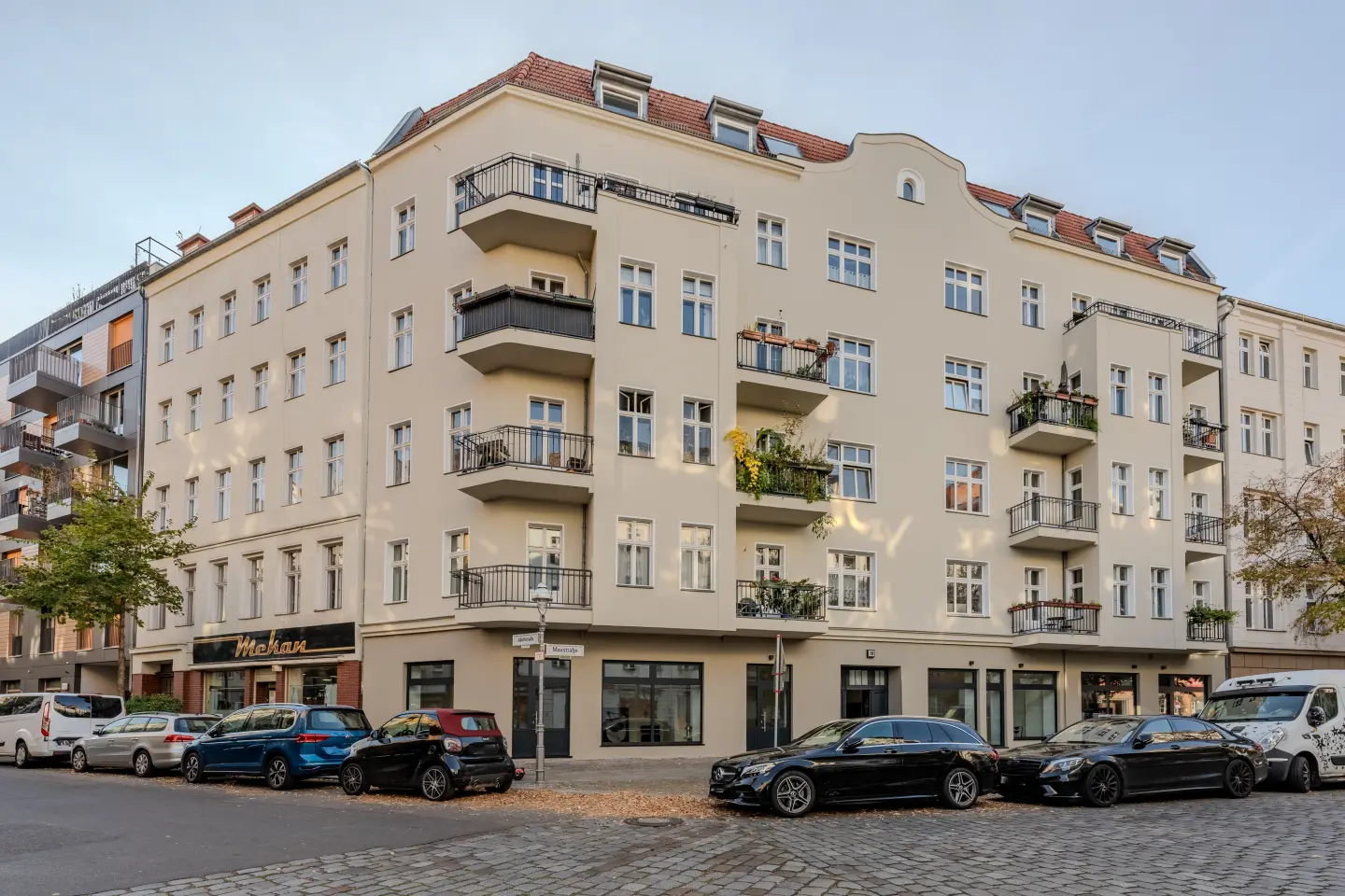 Modernisierte Fassade