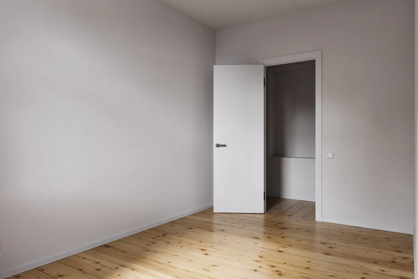Wohnraum mit Dielenboden