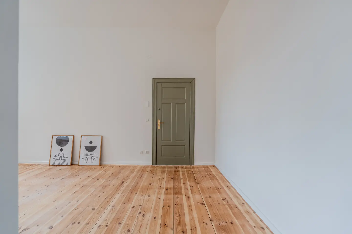 Flexibel nutzbar: Das untere Zimmer mit separatem Eingang 
