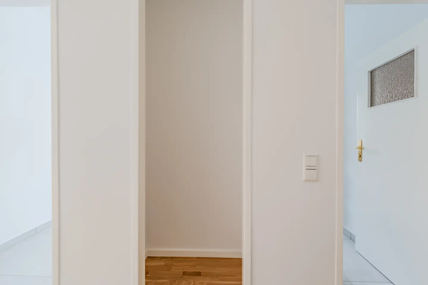 Flurdetail am Zimmerzugang