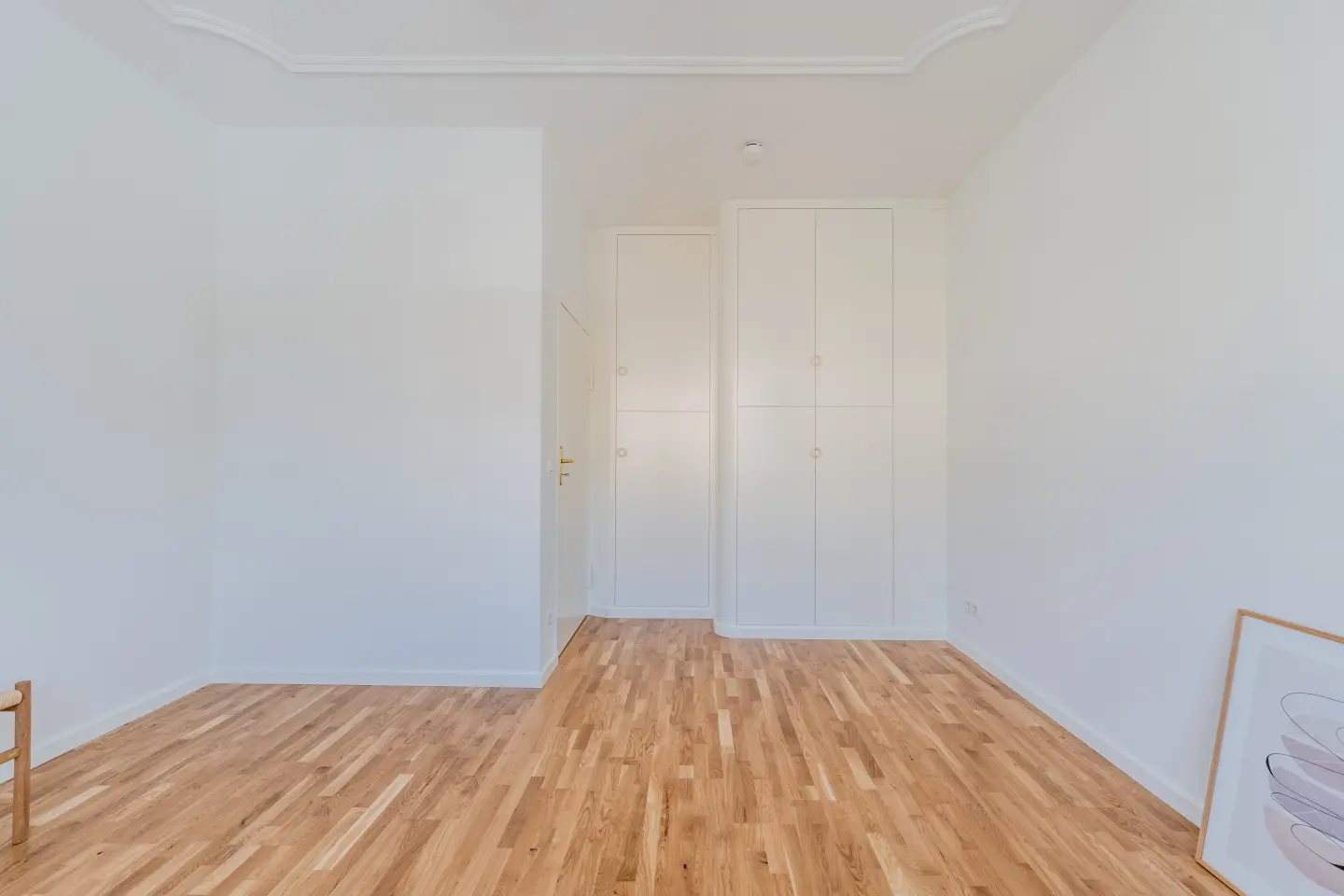 Schlafzimmer mit Einbauschrank