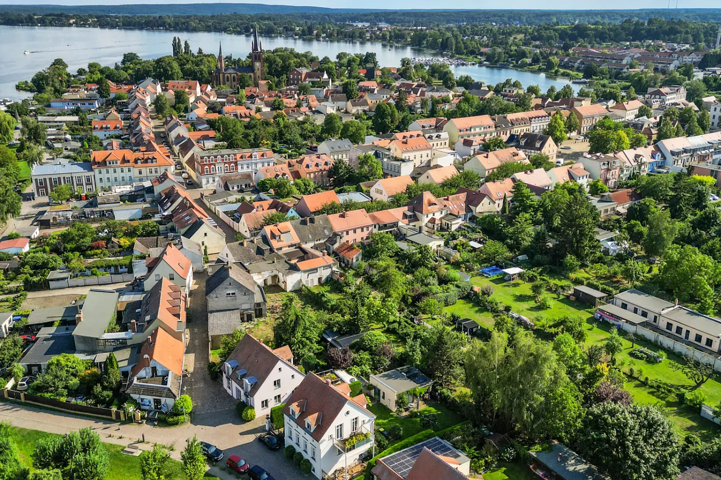 Luftbild von Werder