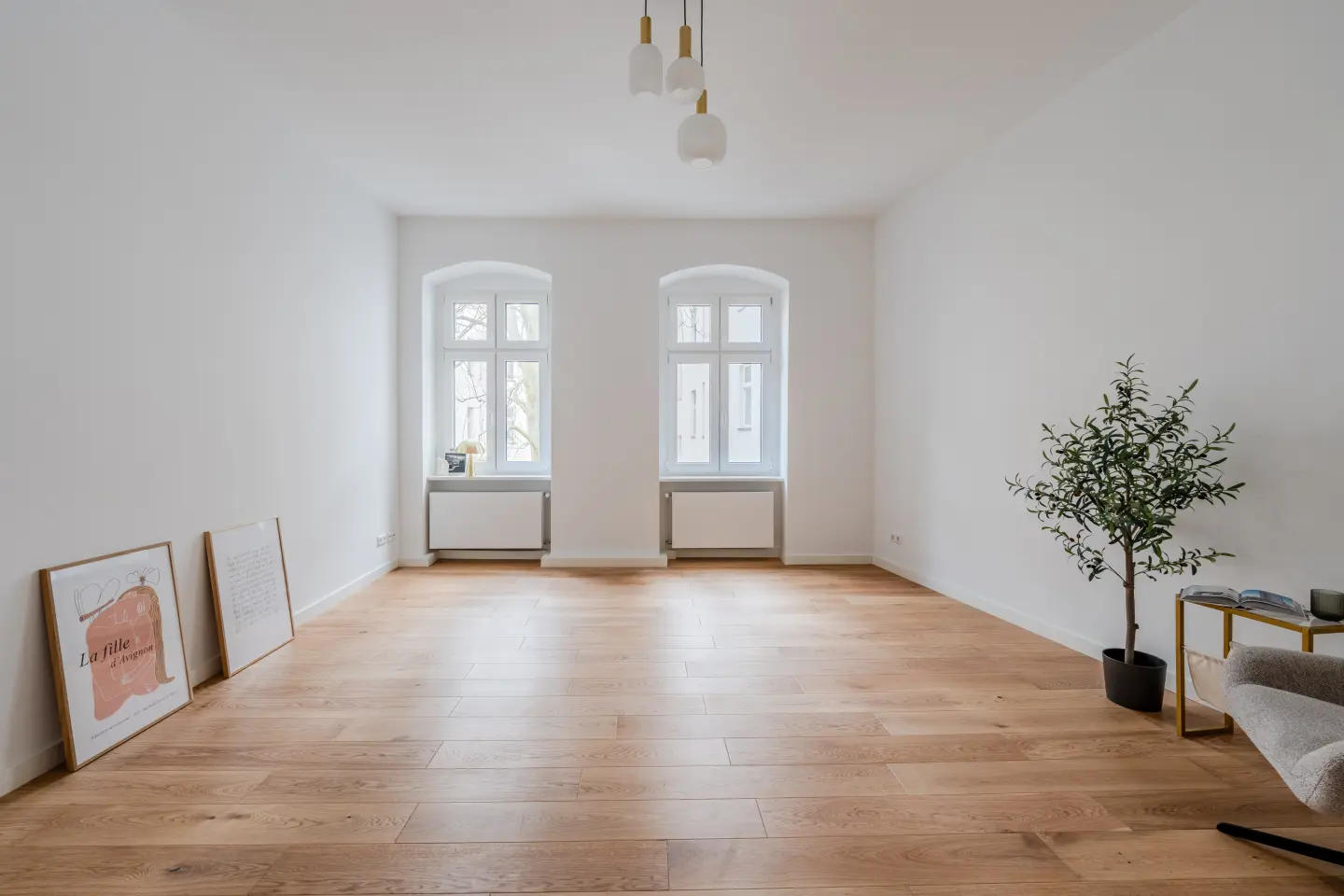 Wohnraum mit beeindruckender Lichtwirkung