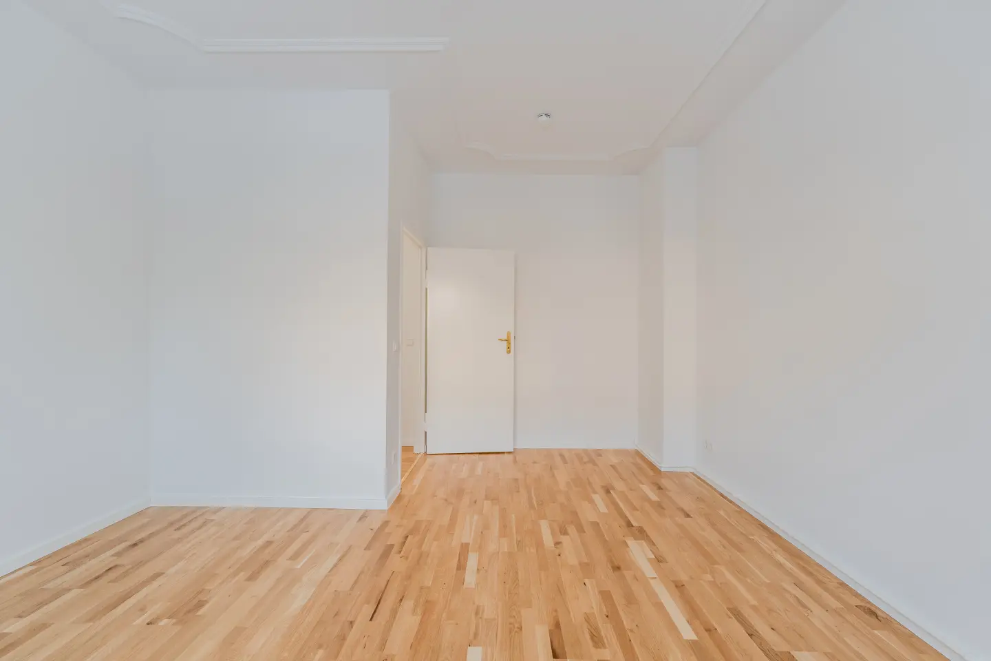 Schlafzimmer aus Gegenperspektive