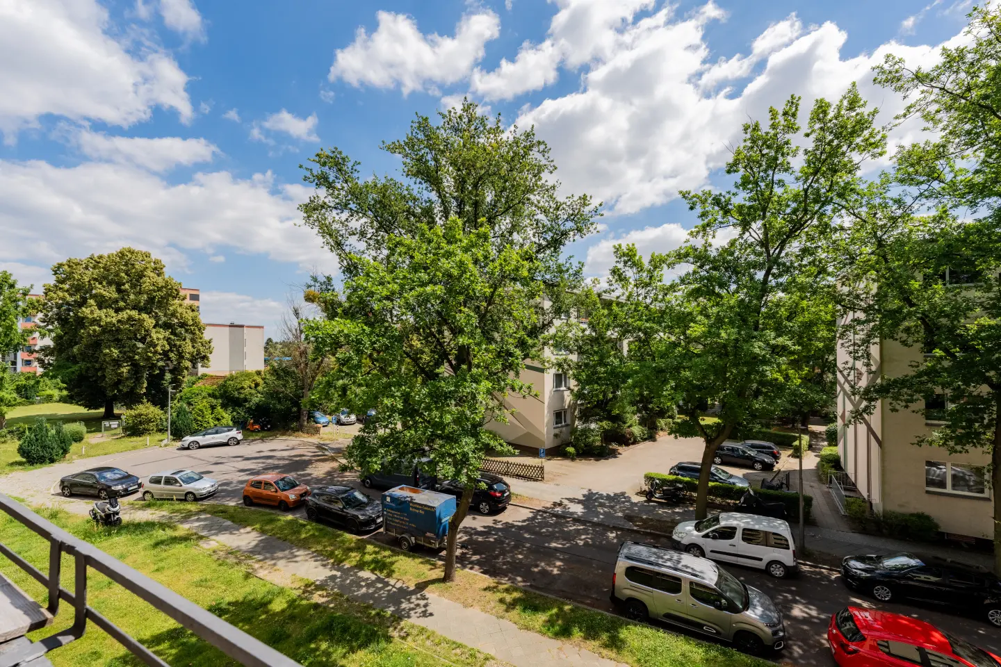 Vitalquartier Blick vom Balkon 2