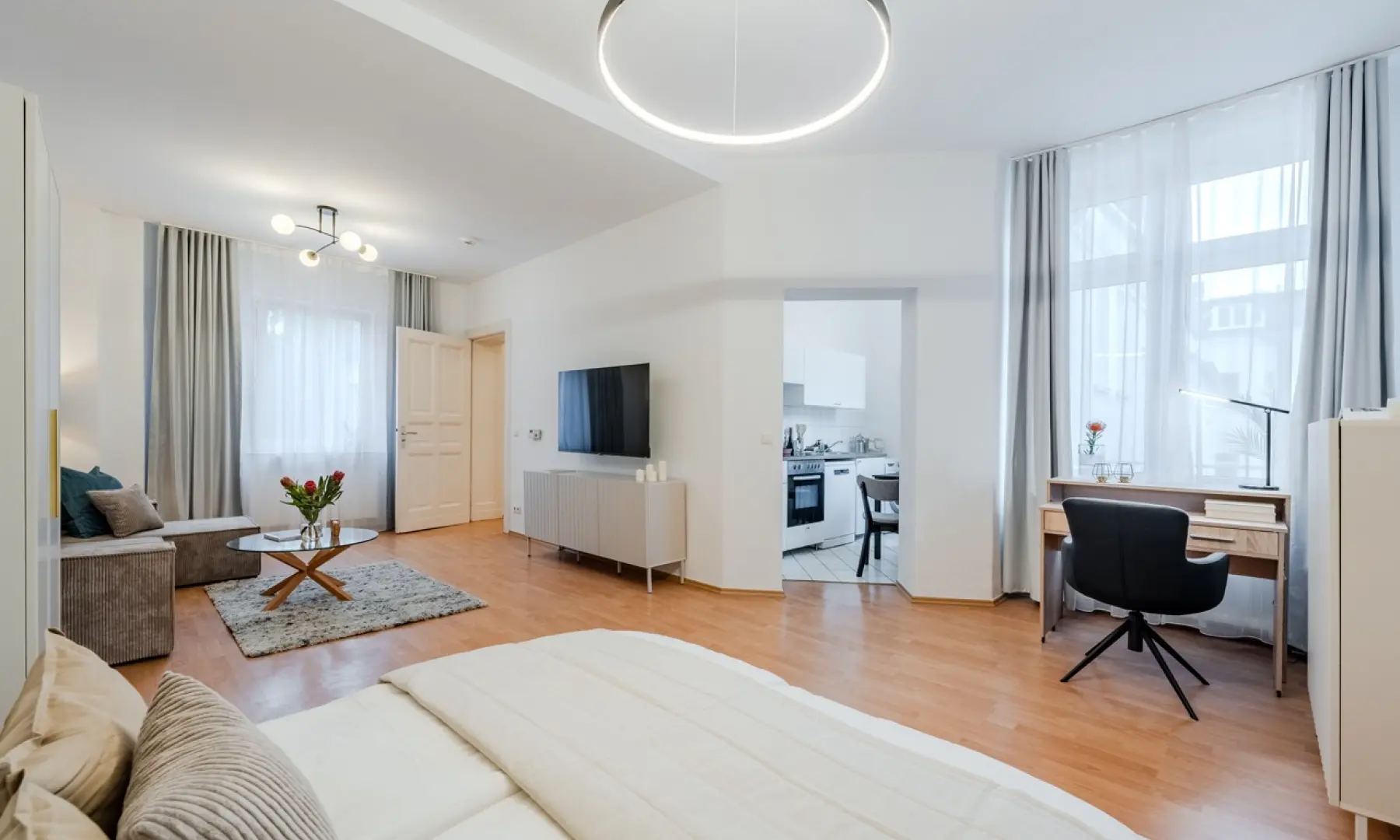 Modern Bedroom with Ample Natural Light_Friedrichshain-13