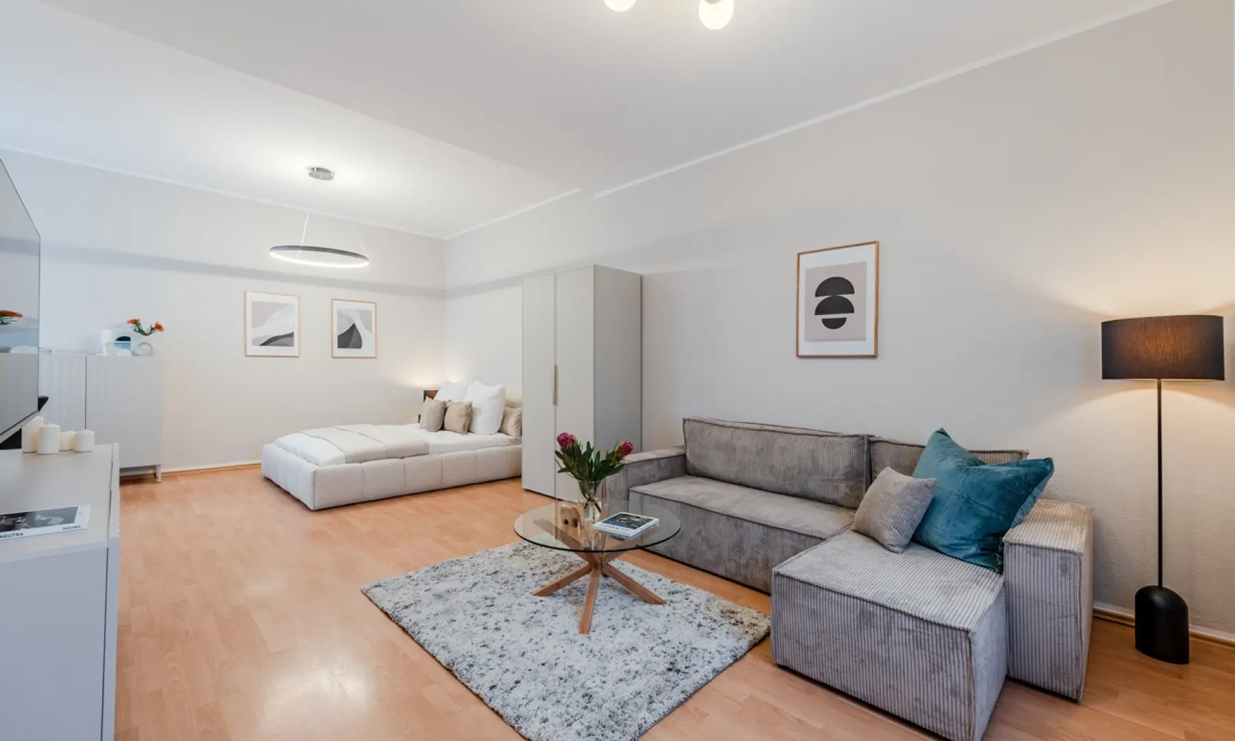 Open living Area with Modern Fixtures-17