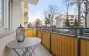 Süd-Balkon mit Blick ins Grüne